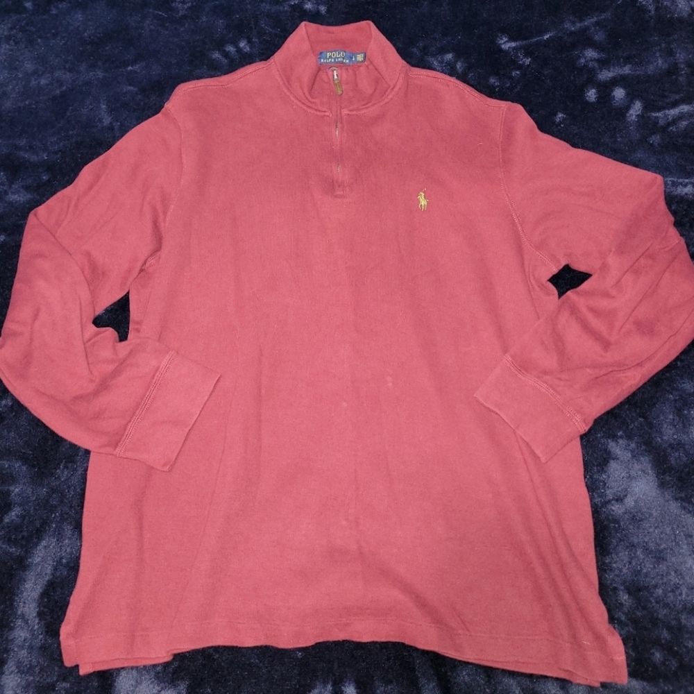 Polo Ralph Lauren Quarter-Zip Pullover Men's Sweater "estate rib"